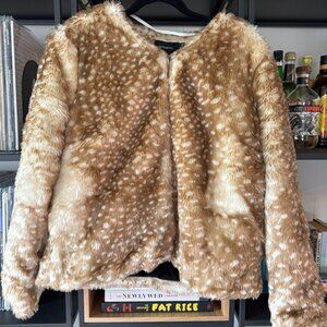 MINKPINK - Oh Deer Fur Coat